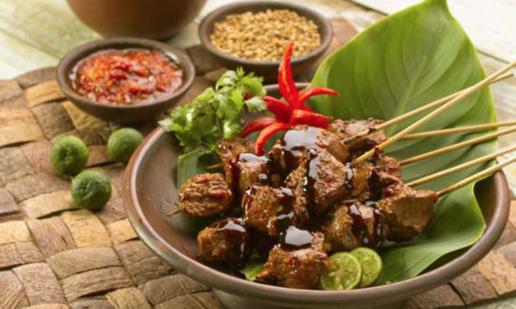 Sate sapi ketumbar