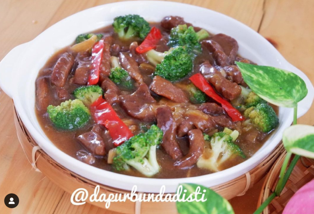 Resep Cah sapi brokoli