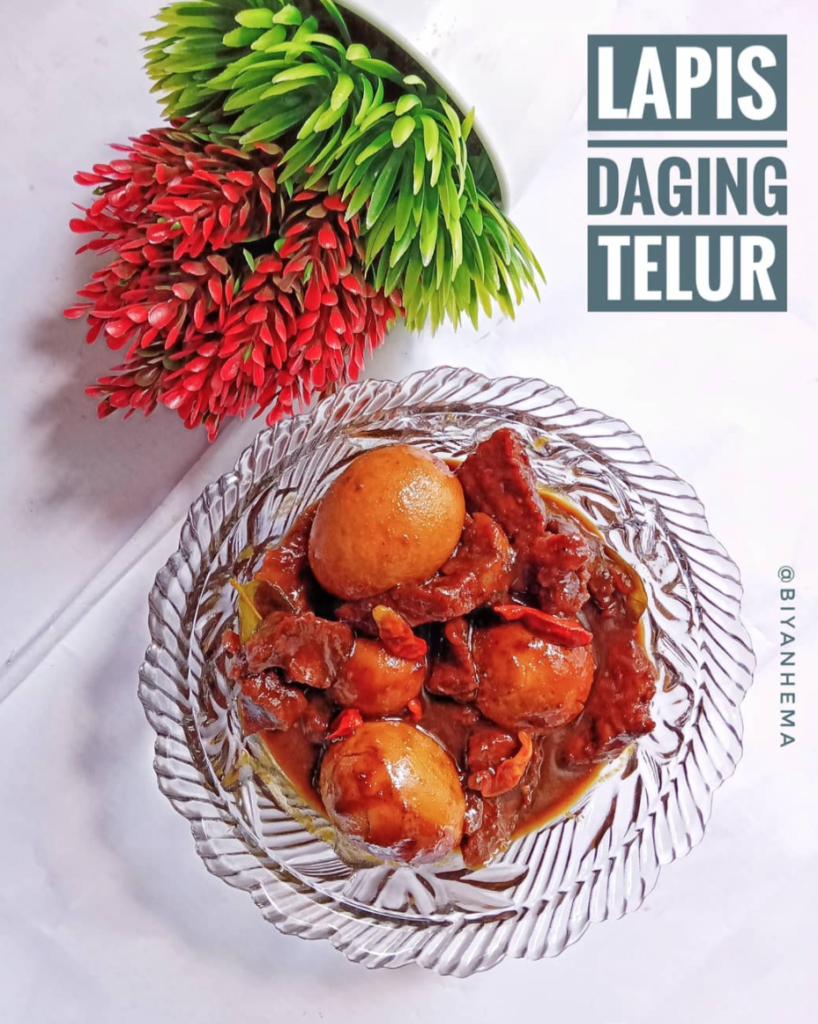 Bumbu Lapis Daging Sapi Telur 