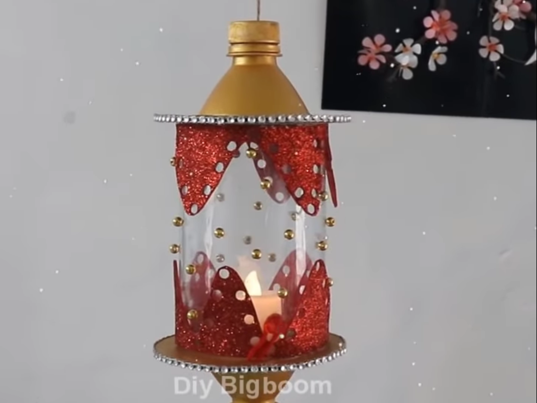 DIY christmas lamp