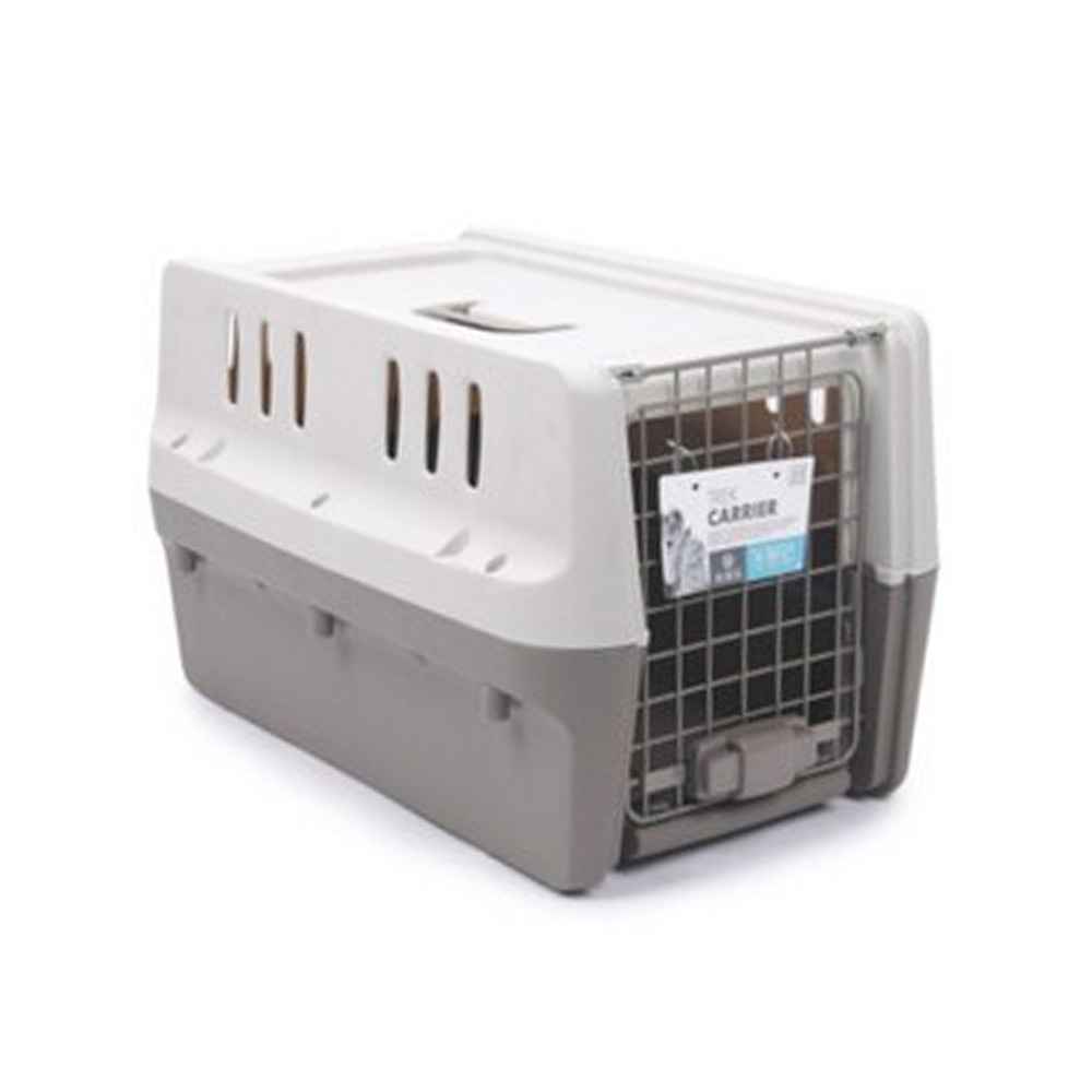 M-pets Ukuran S Kandang Hewan Portable Trek - Abu-abu