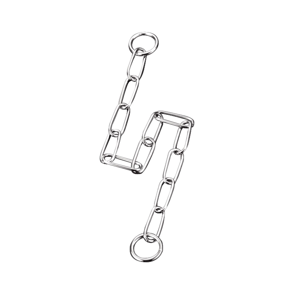 Pet Kingdom Kalung Rantai Anjing Dog Oval Link Choke Chain 4.0 Mm X 71 Cm