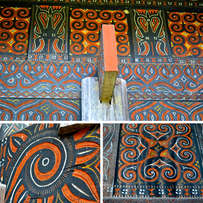 motif unik rumah tongkonan