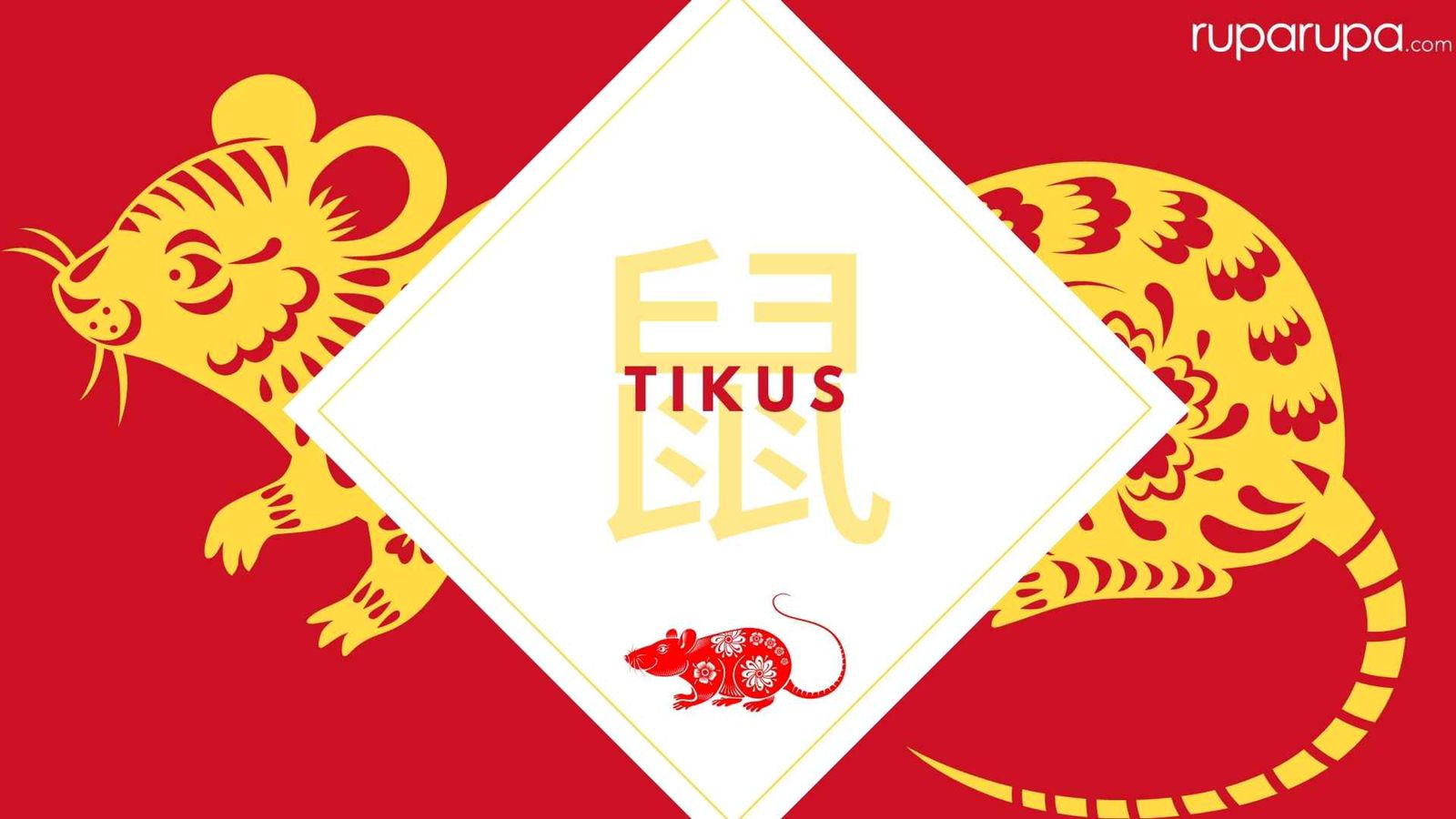 Urutan shio 1 - tikus