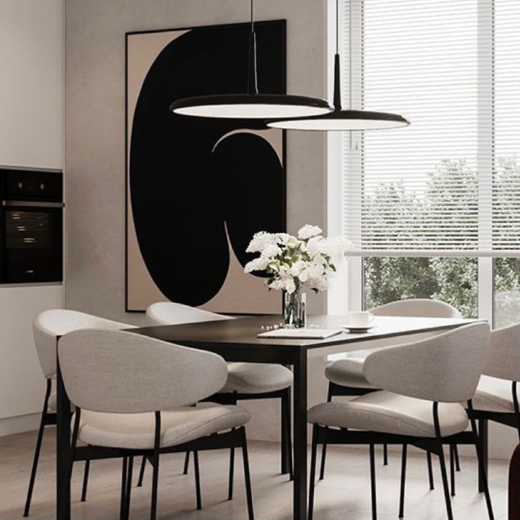 Desain monokrom yang menawan