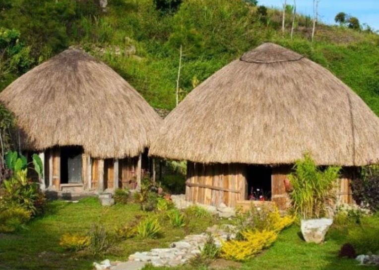 Rumah adat Provinsi Papua Pegunungan Tengah - Honai