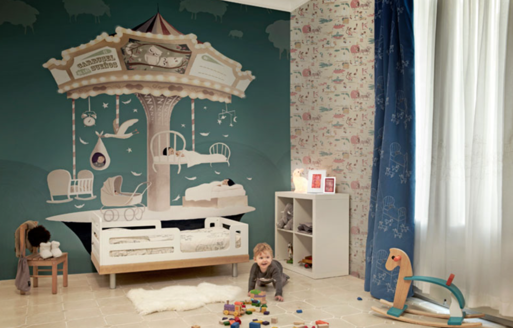 desain kamar tidur anak ruangan sempit