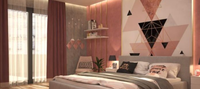 desain kamar pink yang cantik