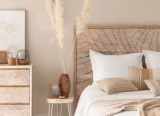 desain kamar tidur warna cream