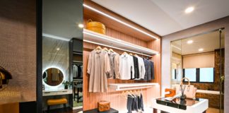 desain walk in closet minimalis