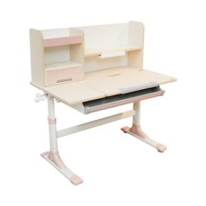 meja belajar dengan tempat keyboard