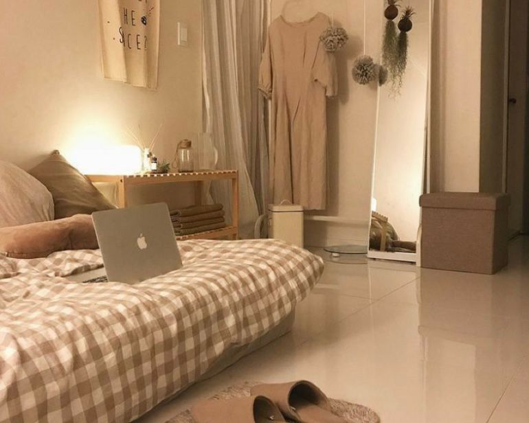 pencahayaan kamar yang hangat