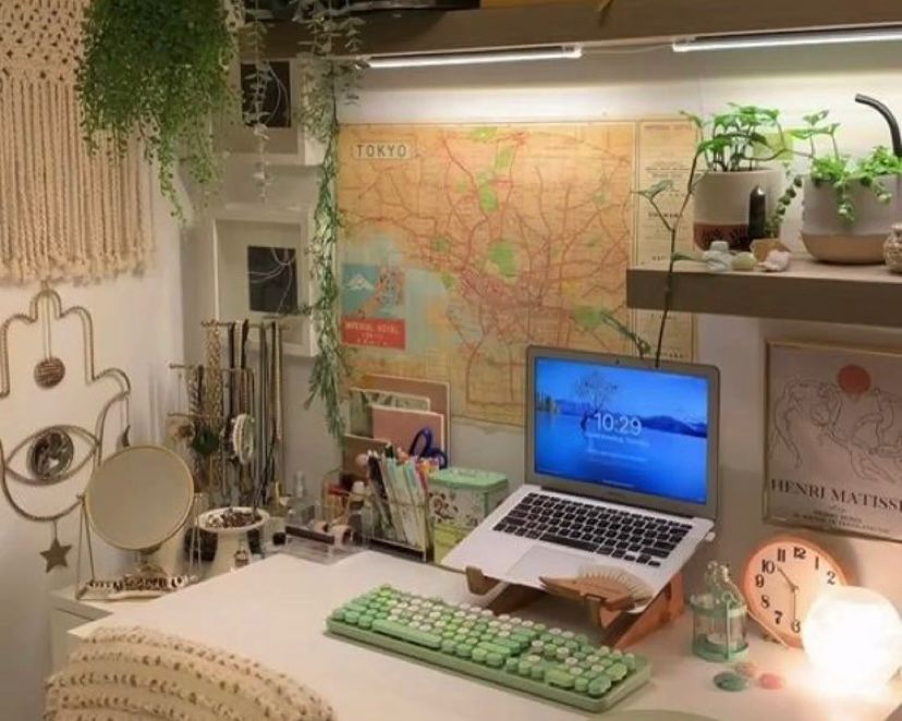 peta dunia di dinding