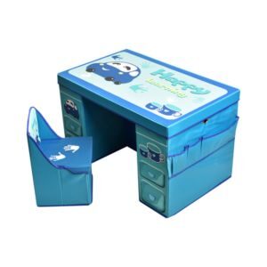 set meja belajar anak biru