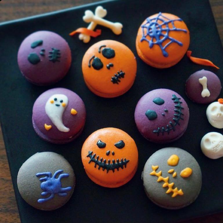 macarons halloween