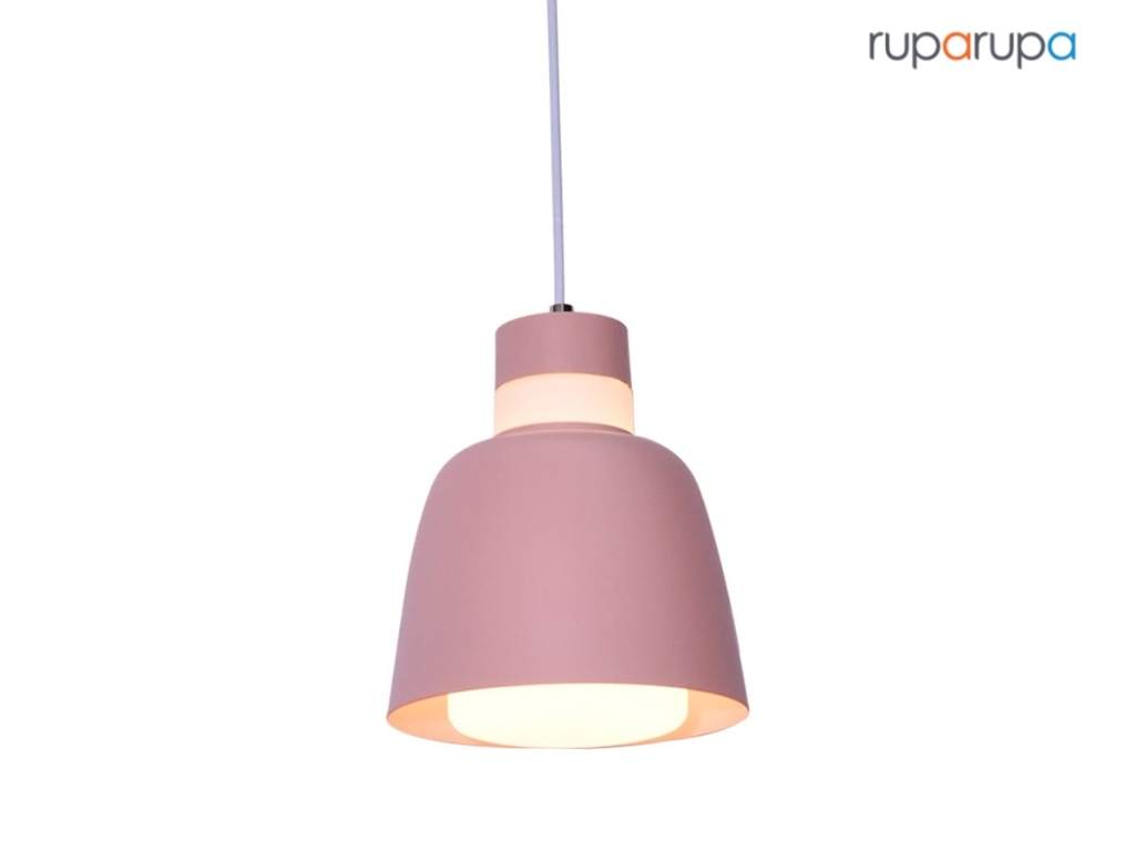 Eglare Pastel Lampu Gantung Hias D18 - Pink