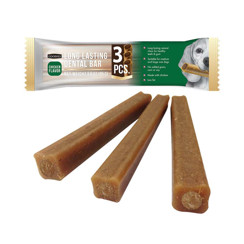 Goodies 85 Gr Camilan Anjing Dental Bar Rasa Ayam