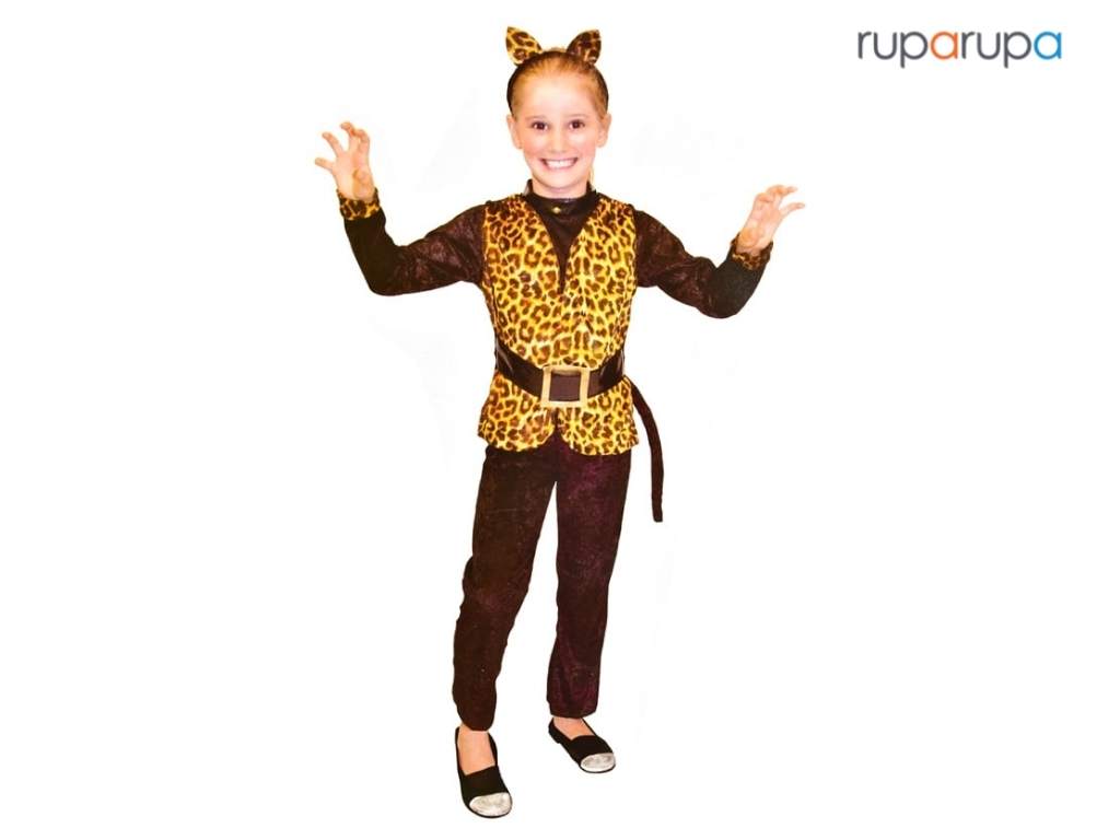 kostum halloween anak Kiddy Fun Kostum Black Leopard