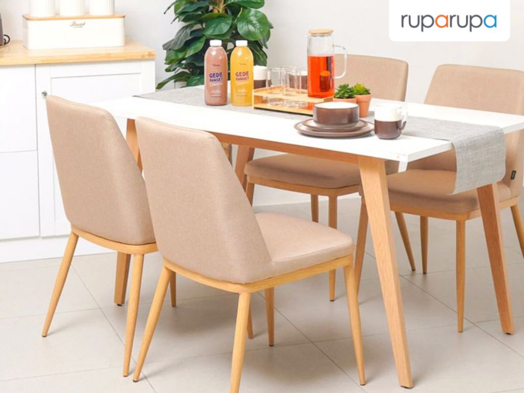 furnitur minimalis ruang makan