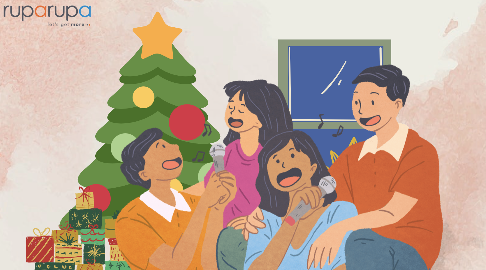 ide natal karaoke bersama