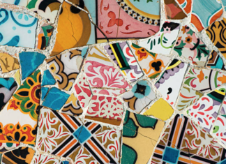 lantai keramik ruang tamu rumah minimalis