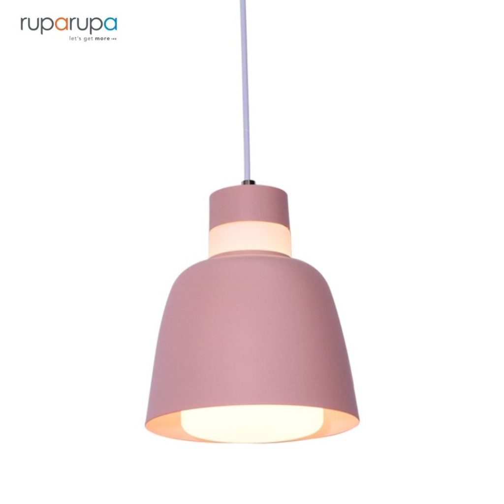 Dekorasi kamr tidur anak perempuan Lampu pink