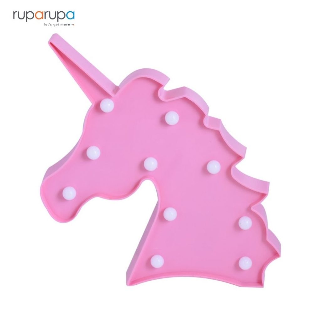 Dekorasi kamar anak perempuan unicorn