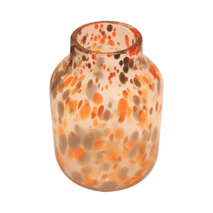 Vas Kaca 25 Cm Clear Dotty