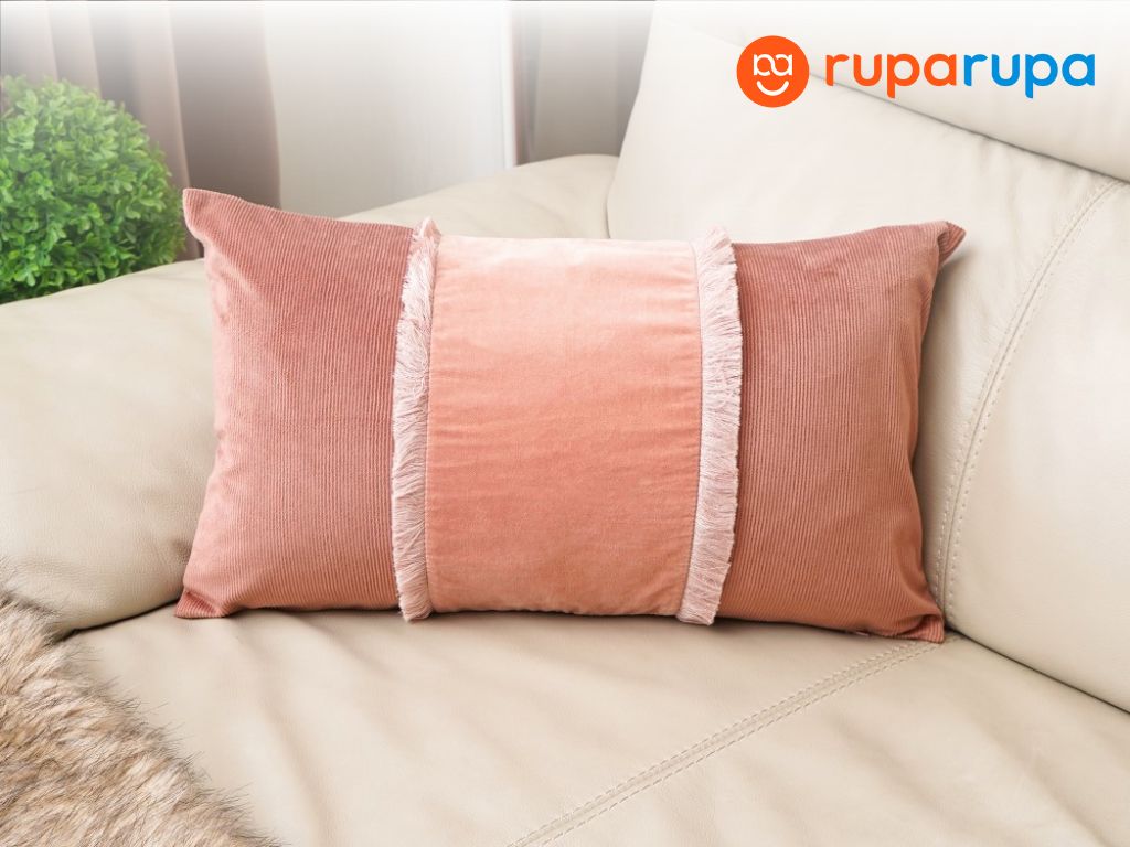sarung bantal dekorasi ruang tamu