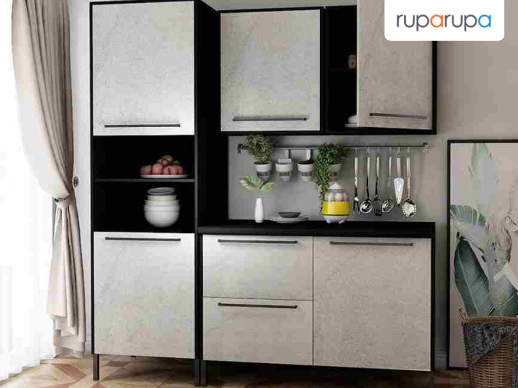 Harga kitchen set hitam
