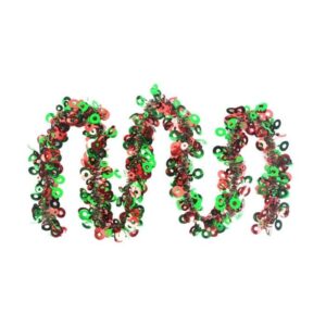 garland dekorasi natal sederhana