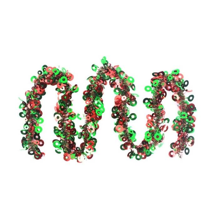 Noelle 200 Cm Garland Tinsel Circle Ring-mm Christmas