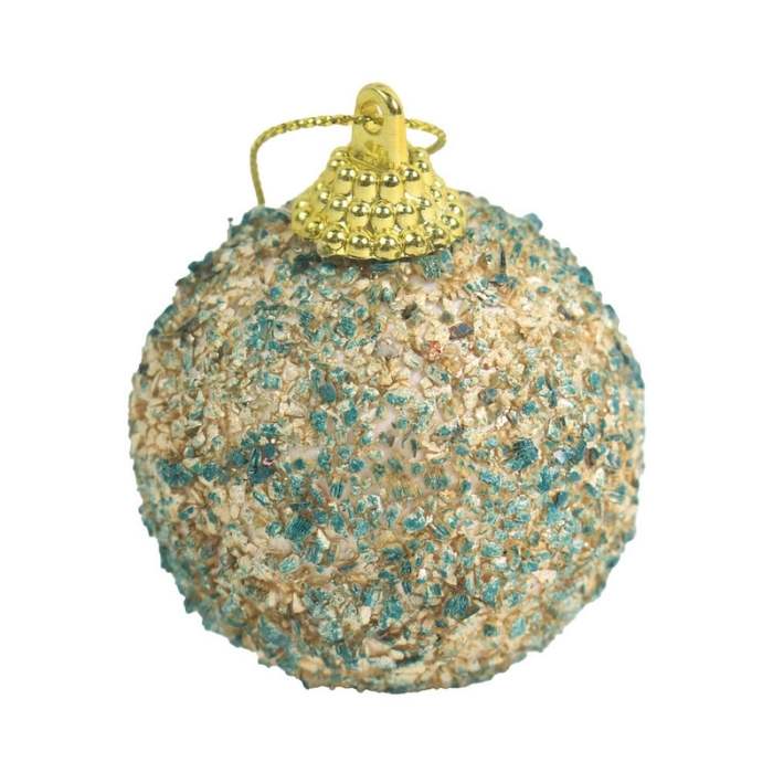 Noelle 5 Cm Bola Dekorasi Natal Christmas Sanded