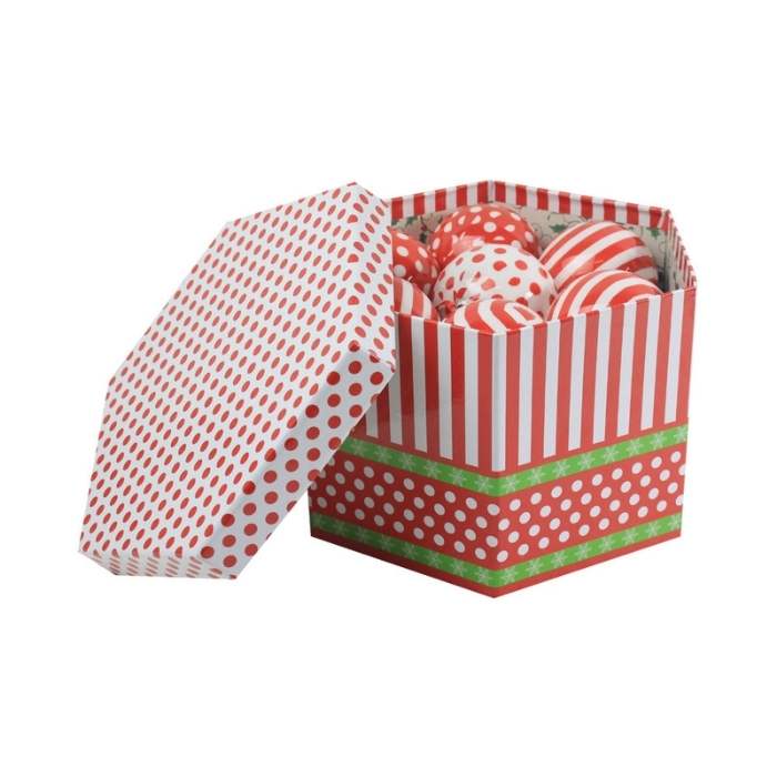 Noelle 7.5 Cm Set 14 Pcs Bola Dekorasi Natal Christmas Bead