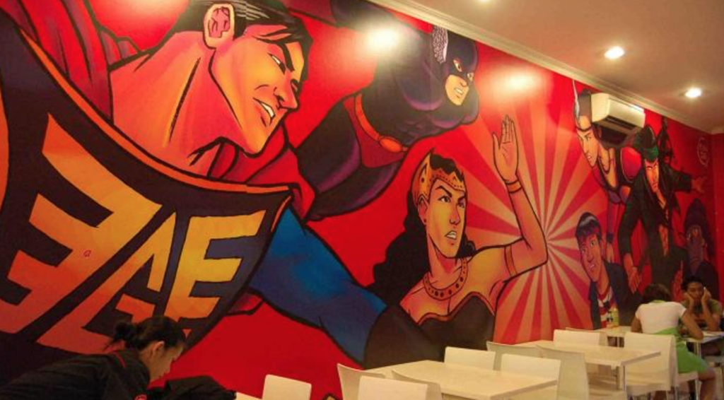 Comic cafe tempat nongkrong di jakarta