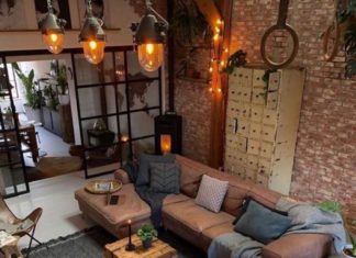 dekorasi industrial menarik