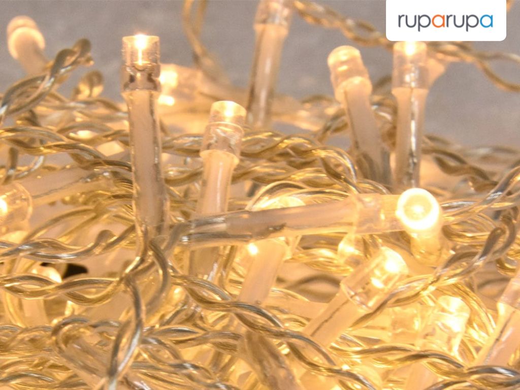 dekorasi lampu natal