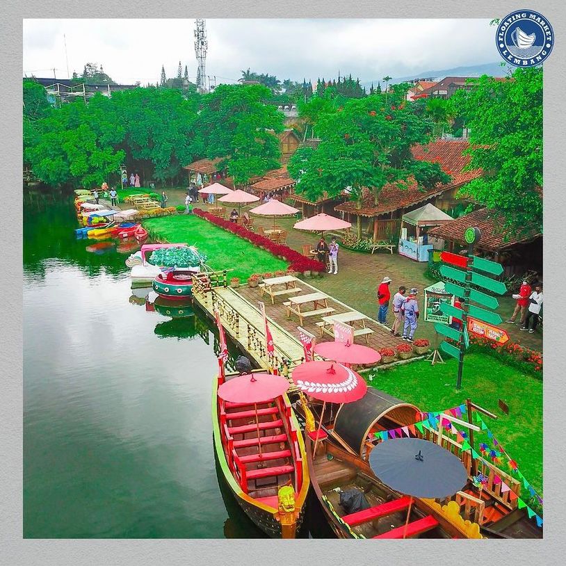 tempat wisata lembang floating market