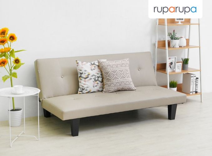 model sofa putih