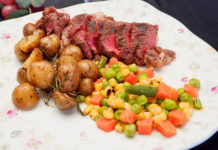 resep steak wagyu dan baby potato