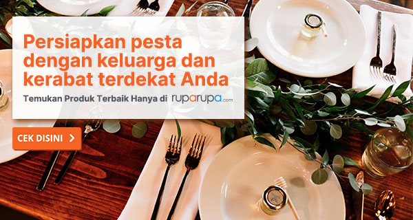 cara menata meja makan