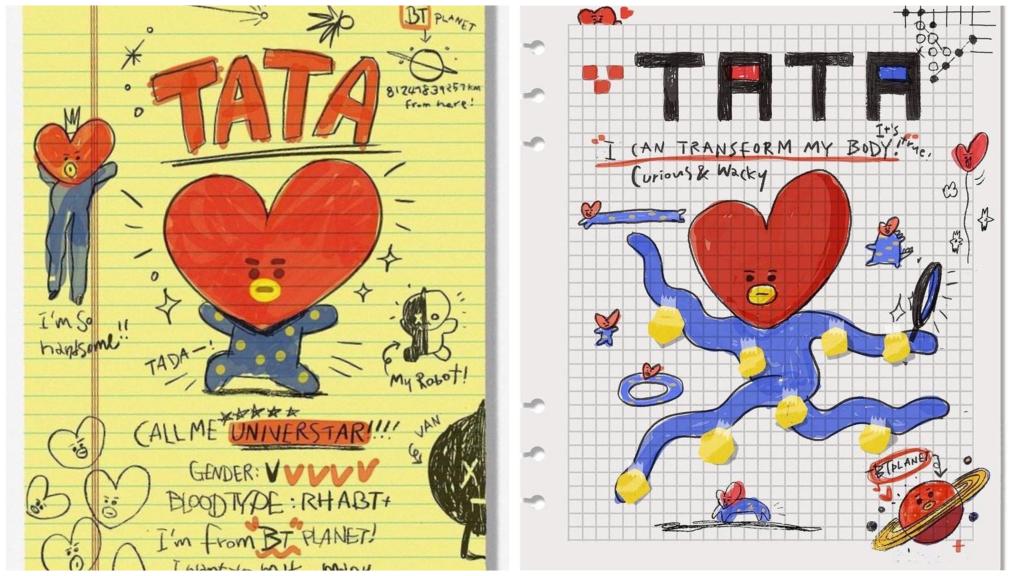 Karakter BT21 Tata