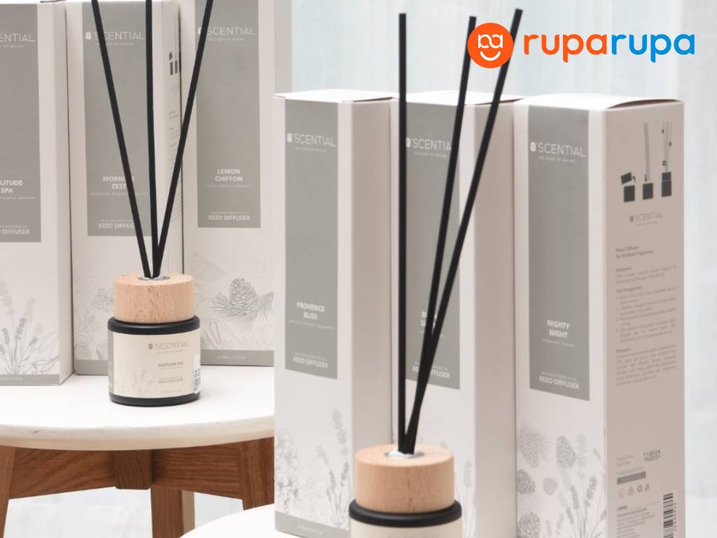 O'scential 80 Ml Reed Diffuser Aromaterapi Lemon Chiffon