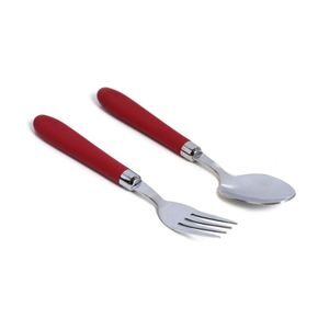 alat makan warna merah