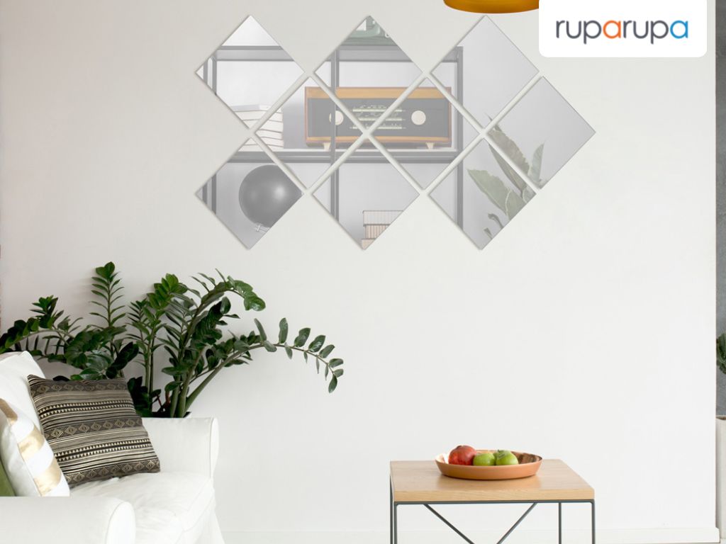 cermin ruang tamu modern