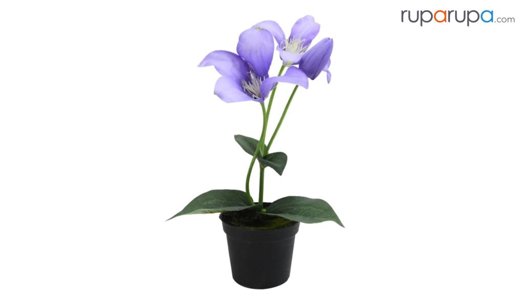 Arthome 20 Cm Bunga Artifisial Clematis Spray