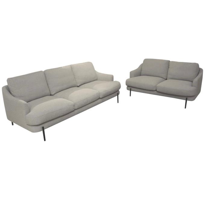 Kelsey Set Sofa Fabric 3 & 2 Dudukan