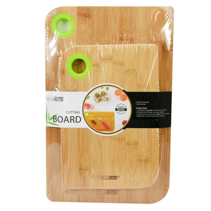 Krischef Set 2 Pcs Talenan Bambu