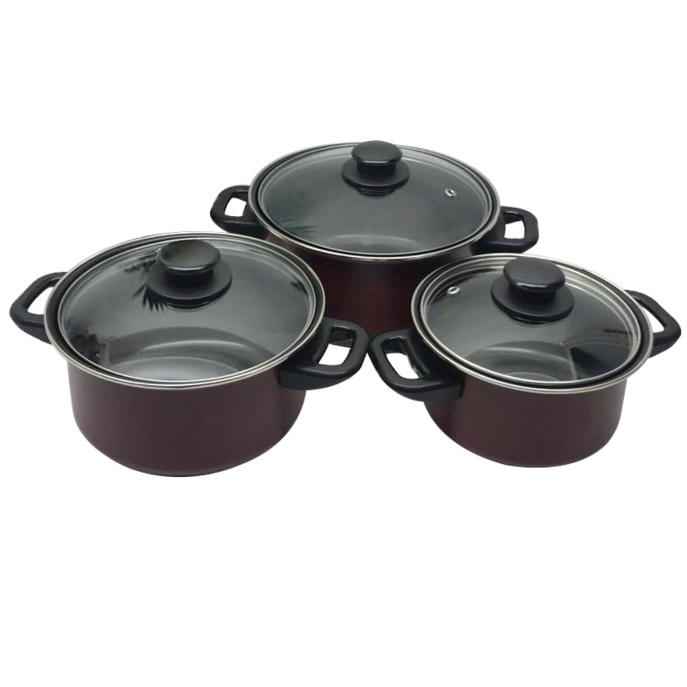 Selma Set 3 Pcs Emma Panci Casserole Dengan Tutup