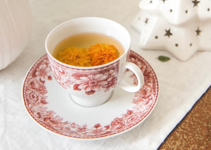 cara membuat teh bunga marigold